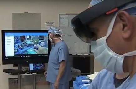 Hololens Augmented Reality Glasses In Use - Cleveland Clinics