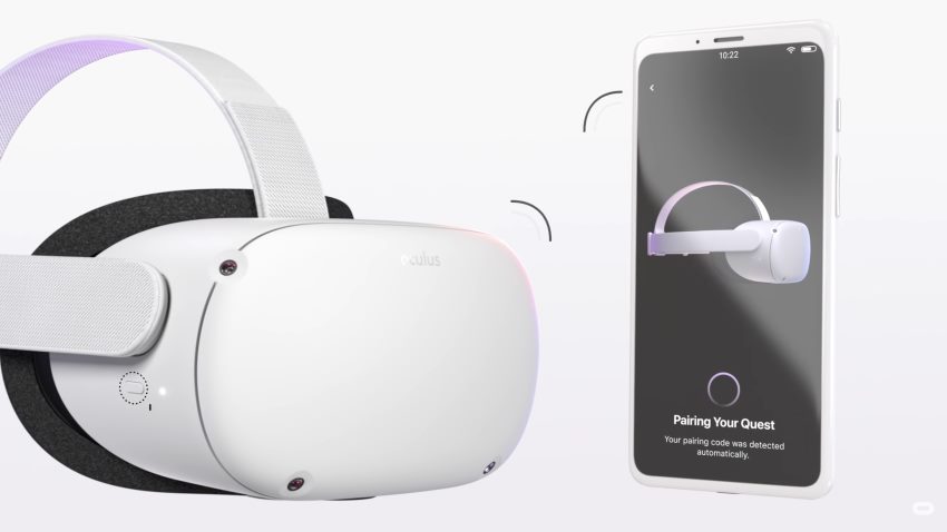 Oculus Quest 2 and Oculus App pairing on Phone