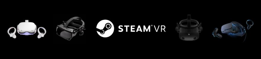 steam vr supported headsets