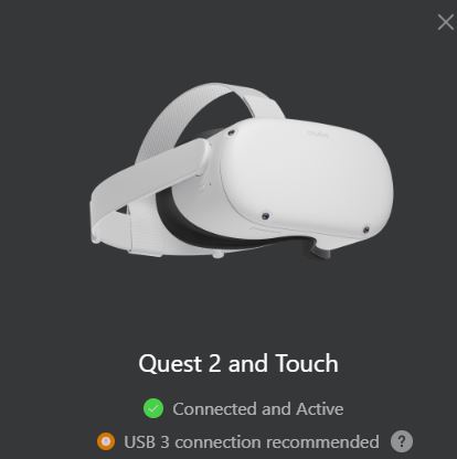 Отладка по usb oculus quest